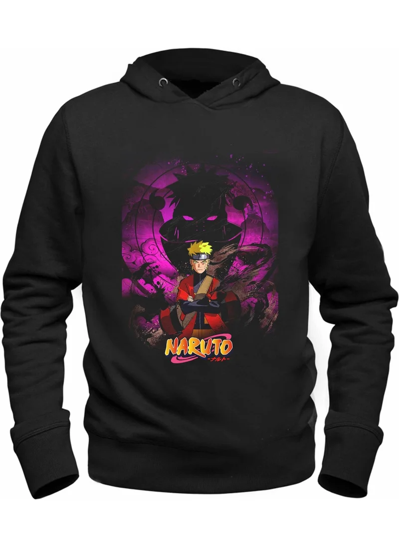 Alfa Tshirt Alpha Tshirt Naruto Design Black Sweatshirt