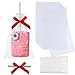 SLShePack 50PCS 35x6 Inch Clear Rice Krispie Treat Bags Cakesicle Bags With Gold Twist Tie Ribbon Stick for Gift Giving - Image 1
