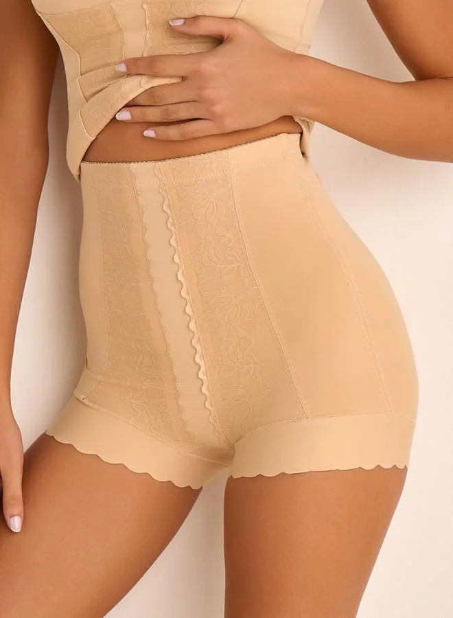 سبلاش فيڤ Lace Panel Shapewear Briefs
