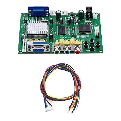 Mcbazel Arcade Game RGB/CGA/EGA to VGA HD Game Video Output Converter Board for Arcade Monitor to CRT LCD PDP Projector - Image 1