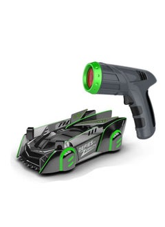 Dream Zone Kids RC Car Toy Air Hogs Zero Gravity Follow by Laser Racer Wall Climbing Car Remote Control Accessories Wall Climbing Race Car  - Image 1