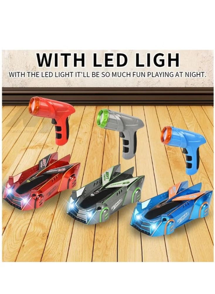 Dream Zone لعبة سيارة تحكم عن بعد للأطفال - سيارة هوغز زيرو غرافيتي تتبع بواسطة ليزر - سيارة تسلق الجدران مع ملحقات التحكم عن بعد - Image 3