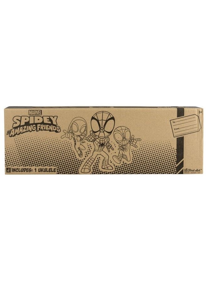 First Act Discovery - Spidey And His Amazing Friends Ukulele 20 Inch Soprano Uke Ukulele For Beginners Musical Instruments For Toddlers And Preschoolers Make Learning To Play Music Easy And Fun! - Image 1
