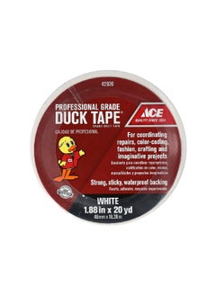 ACE Waterproof Heavy Duty Duck Tape White 1.88 Inch X20 yd 474178  - Image 2