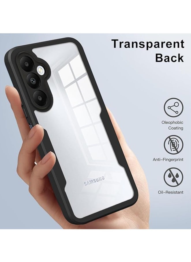 Samsung Galaxy A05s 360° All-Inclusive Phone Case, [Built-in Screen Protector] Clear Double Layer Full Body Shock Resistant Case [Non-Yellowing]