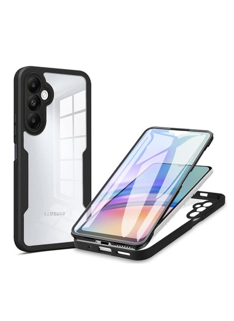 Samsung Galaxy A05s 360° All-Inclusive Phone Case, [Built-in Screen Protector] Clear Double Layer Full Body Shock Resistant Case [Non-Yellowing]