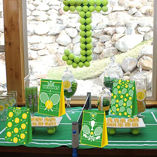 BQK 24 Pcs Tennis Gift Bags - Tennis Theme Party Supplies Decorations & Goodie Bags - Image 4