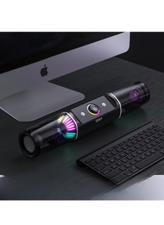 SOAIY Game Computer Speaker Gaming Audio Desktop Bluetooth High Power Subwoofer  - Image 1