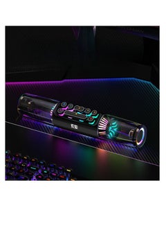 SOAIY Game Computer Speaker Gaming Audio Desktop Bluetooth High Power Subwoofer  - Image 2