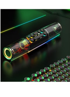 SOAIY Game Computer Speaker Gaming Audio Desktop Bluetooth High Power Subwoofer  - Image 4
