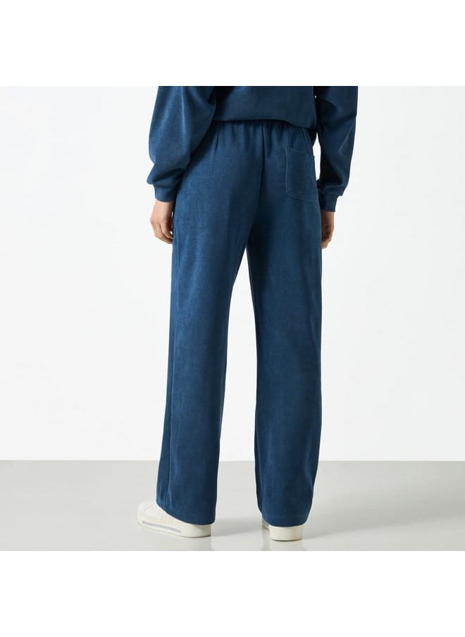 SP Characters Mickey Mouse Embroidered Track Pants with Drawstring Closure  - Image 3