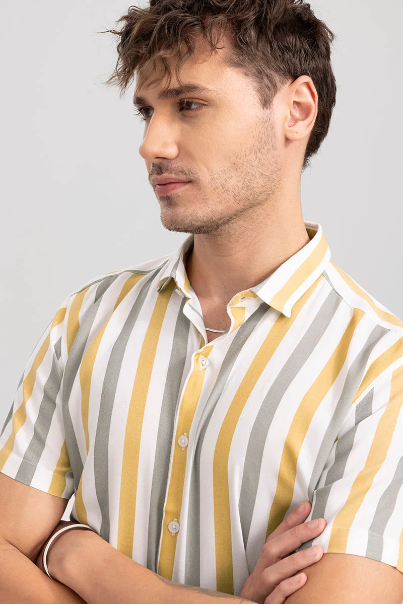 SNITCH Caius Mustard Shirt