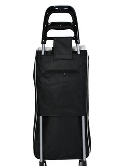 MORANO Morano Shopping Trolley 20 Inch Black  - Image 4