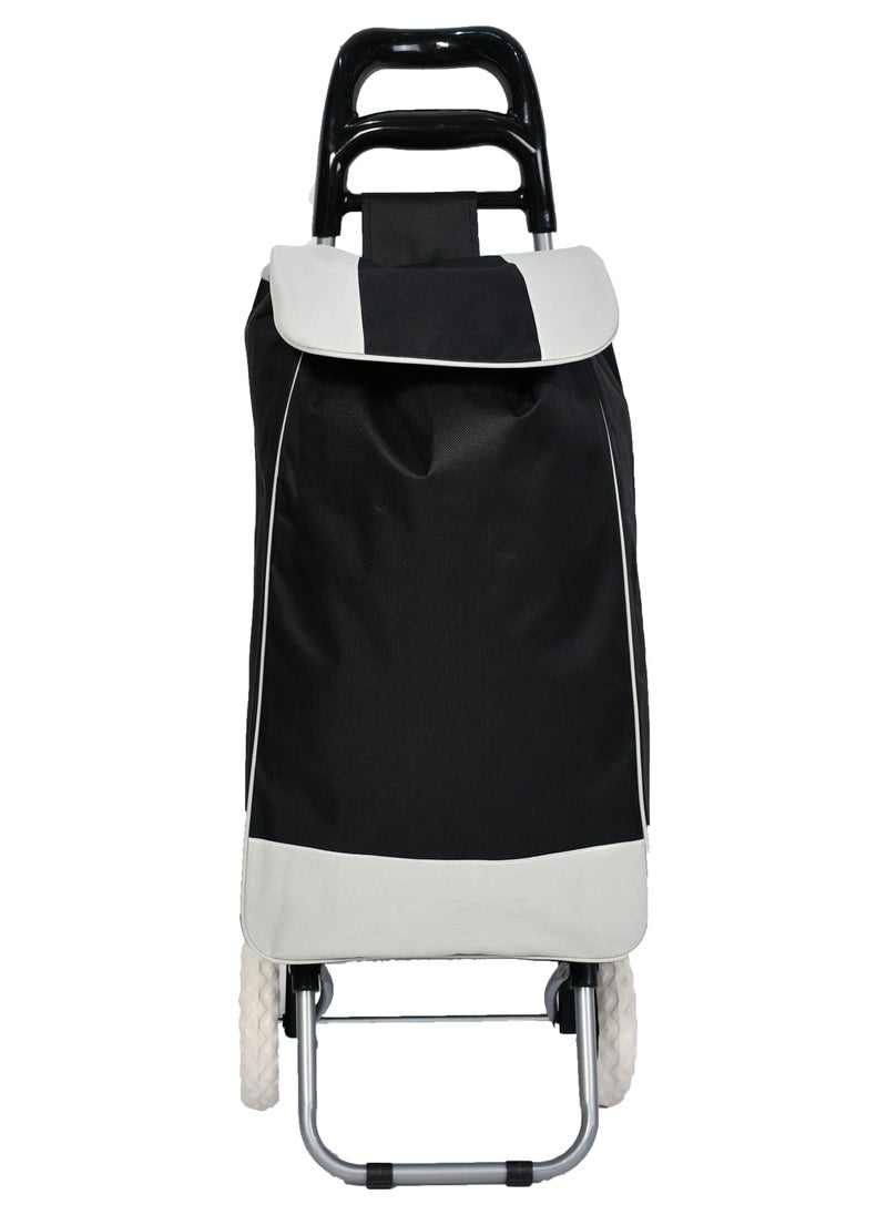 MORANO - Morano Shopping Trolley 20 Inch Black - Image 1