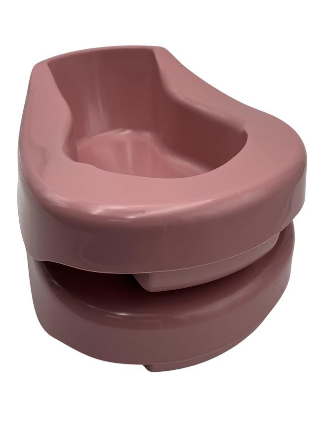 Comfort Axis 2 Pack Nursing Heavy Duty Rose Contour Bed Pan for Adults Elderly Bedridden Patients, Hospital and Home Use - Image 2