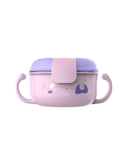 Generic Stainless steel bowl with double handle-Pink  - Image 1