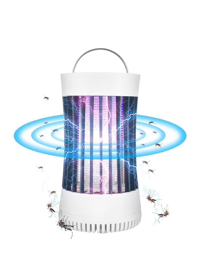 دوبكارت مصباح مصيدة البعوض القاتل الداخلي والخارجي القابل لإعادة الشحن عبر USB مع بطارية 2000 مللي أمبير في الساعة - Image 1