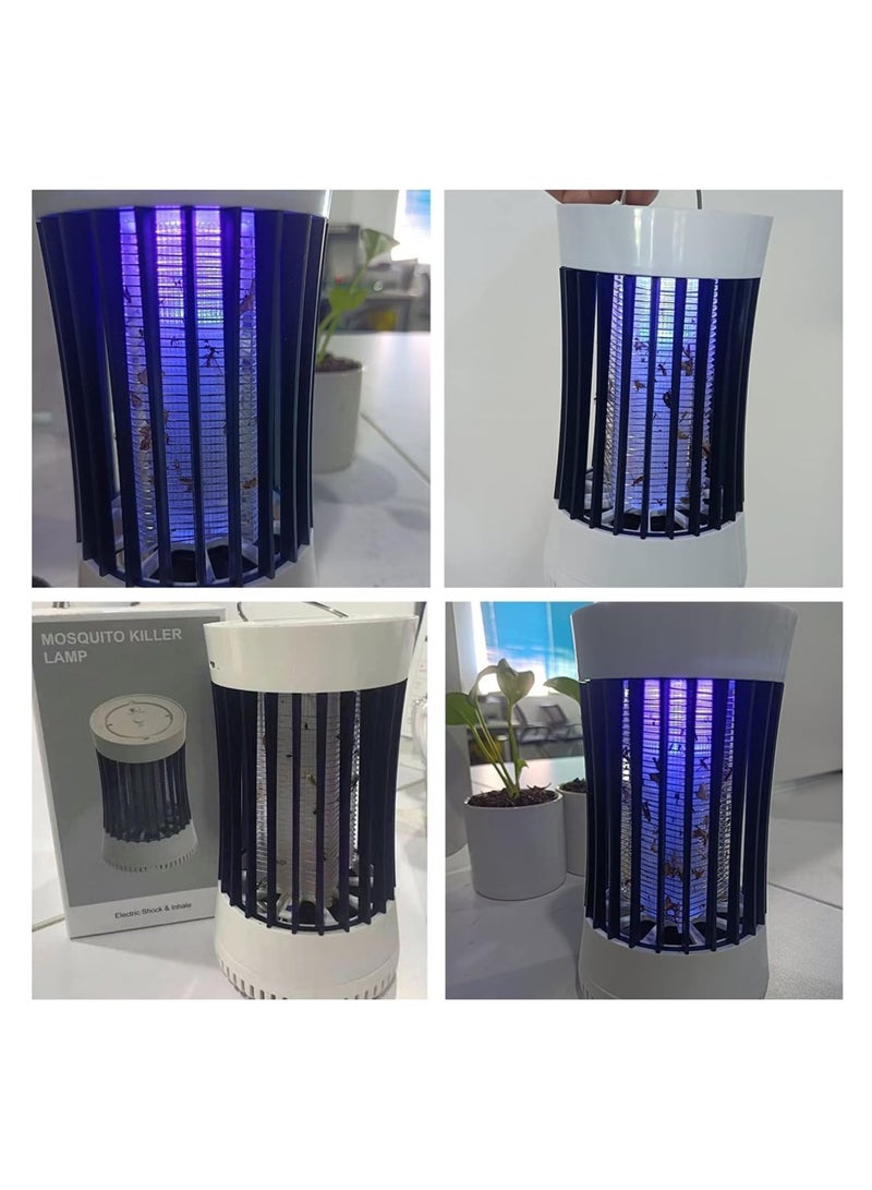 دوبكارت مصباح مصيدة البعوض القاتل الداخلي والخارجي القابل لإعادة الشحن عبر USB مع بطارية 2000 مللي أمبير في الساعة - Image 5