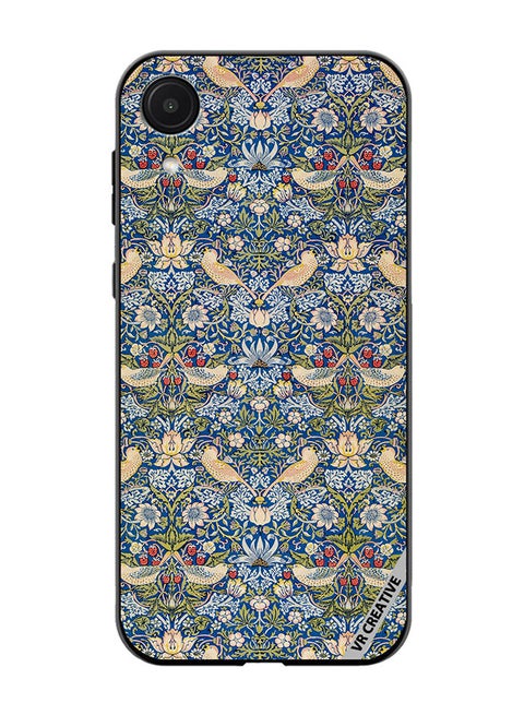 Protective Case Cover For Samsung Galaxy A03 Core Splash Flower Design Multicolour
