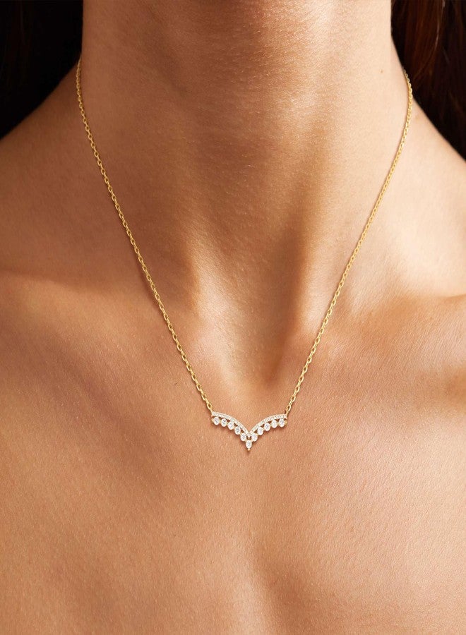 ميفيكو قلادة شوكر ذهبية من ميفيكو للنساء، مطلية بالذهب عيار 18 قيراطًا، مرصعة بالزركون الأبيض، مصنوعة يدويًا، مجوهرات نسائية، هدايا للذكرى السنوية، عيد الميلاد، عيد الميلاد، عيد الميلاد - Image 4