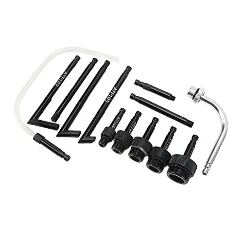 YOSOO Transmission Fluid Fill Adapter Kit,13 Pcs ATF Gearbox Filling Adapter Carbon Steel Transmission Oil Refill Fluid Pump Refilling Connector Tool - Image 1