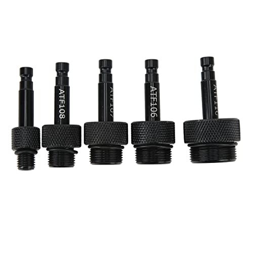 YOSOO Transmission Fluid Fill Adapter Kit,13 Pcs ATF Gearbox Filling Adapter Carbon Steel Transmission Oil Refill Fluid Pump Refilling Connector Tool - Image 5