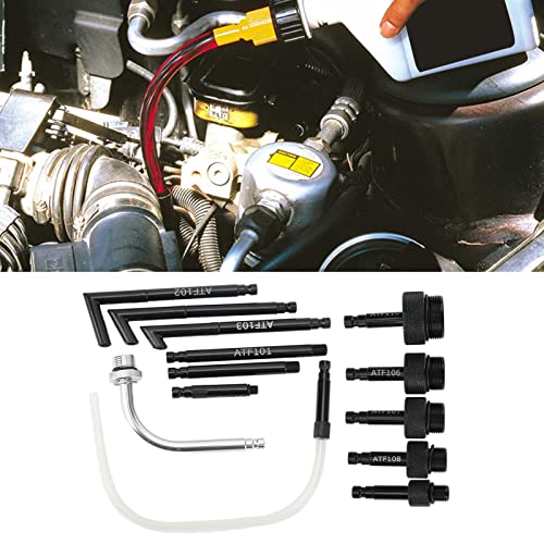 YOSOO Transmission Fluid Fill Adapter Kit,13 Pcs ATF Gearbox Filling Adapter Carbon Steel Transmission Oil Refill Fluid Pump Refilling Connector Tool - Image 4