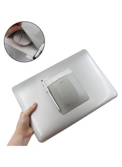 Oasisgalore Portable SSD Hard Drive Sleeve with Reusable Adhesive Black & Sharp Gray  - Image 3