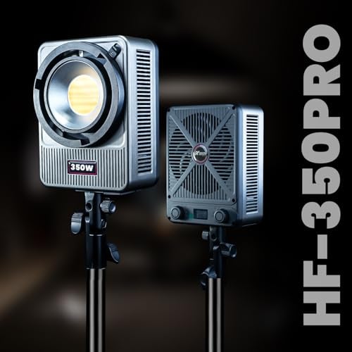 HIFFIN HF-350PRO Wonder Series 350W LED Video Light | 25,800lm Ultra Bright | CRI 95+ | CCT 2700K-6500K | Bowens Mount | App Control | Professional Light for Photography, Videos & Studio Use - Image 2