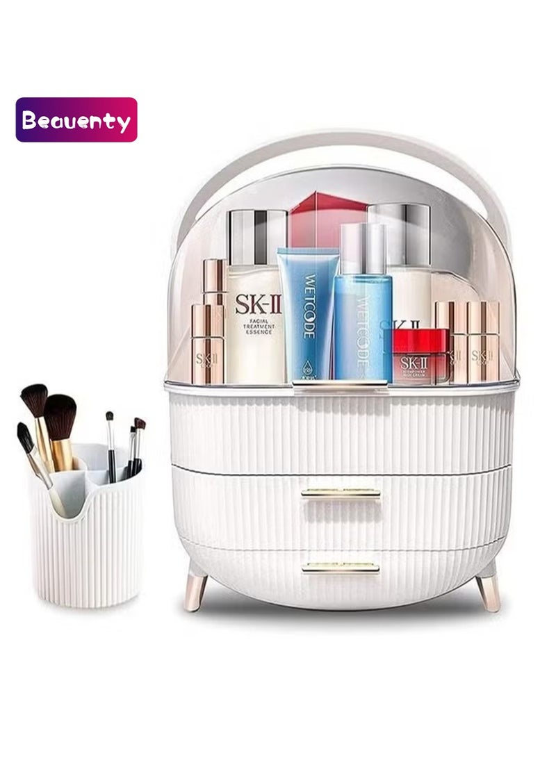 بيوينتي منظم مكياج بغطاء شفاف - أبيض - Image 1