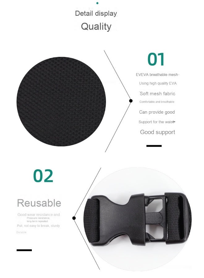 Anna Outdoor Large Capacity Waterproof Foldable Fishing Waist Bag - Image 2