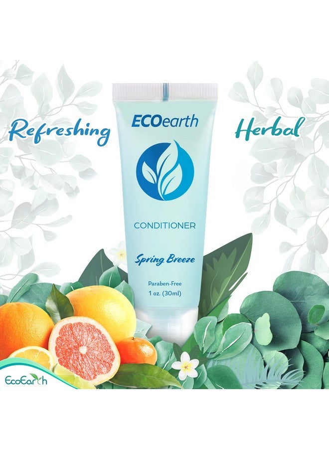 EcoEarth Travel Shampoo and Conditioner Set (1 fl oz, 100 Pieces, Spring Breeze), Delight Your Guests with a Revitalizing and Refreshing Hotel Toiletries and Guest Hospitality in Bulk - Image 4