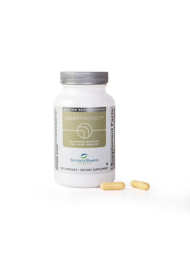 ScienceBased Health Jointprotect Support For Joint Health Glucosamine Sulfate Boswellia Serrata Calcium Fructoborate Curcumin Vitamin C 120 Capsules  - Image 4