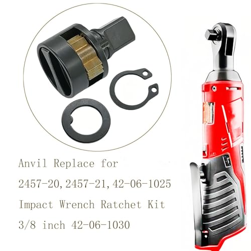 KIMGU 42-06-1030 Anvil Replace for 2457-20,2457-21,42-06-1025 Impact Wrench Ratchet Kit 3/8 inch - Image 5