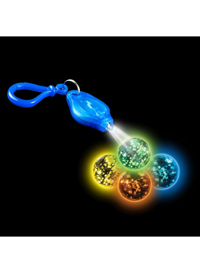 NATIONAL GEOGRAPHIC Blue Marble National Geographic Glow-in-the-Dark Marble Run -50 piece set. - Image 4