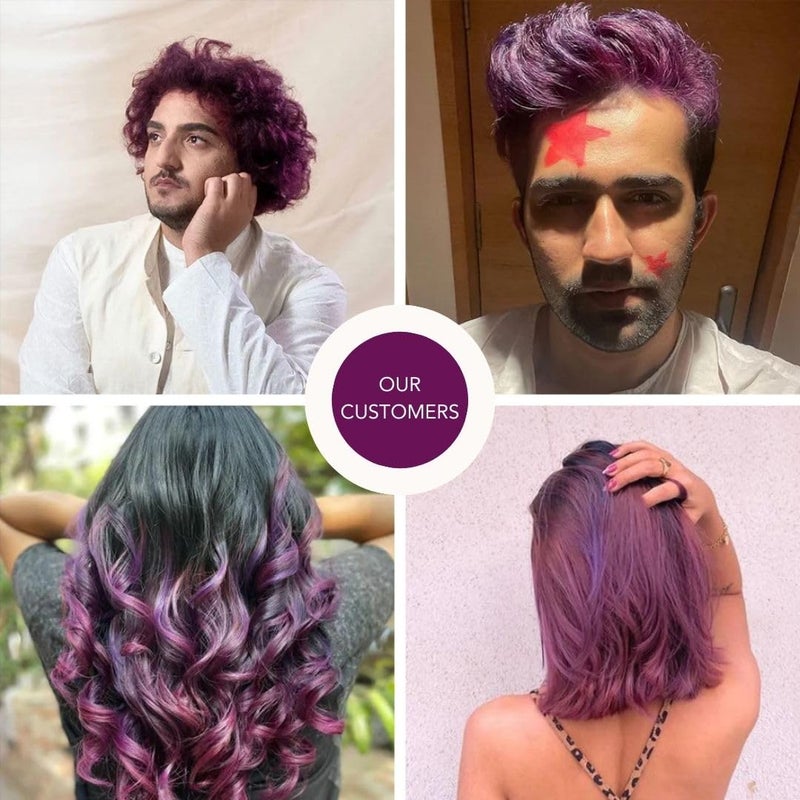 paradyes TopUp SemiPermanent Amethyst Plum Diy Conditioner Based Hair Colour 120 GmAllUnscented1 Count - Image 3