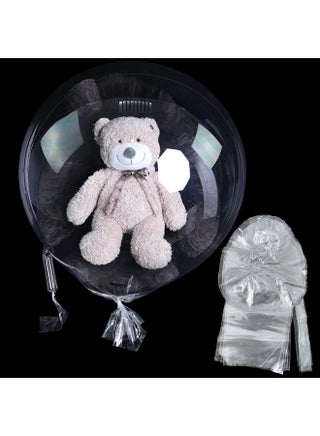 Large Clear Balloons For Stuffing, 10Pack Big Pre Stretched Extra Wide Mouth Bobo Balloons, Giant Wrap Gifts Transparent Balloons For Mother'S Day/Baby Shower/Kids Birthday Decoration - pzsku/Z4F49D8EF56056CD8CBDAZ/45/_/1734347561/2ef07004-148f-49a0-b622-f5eaa78c557c