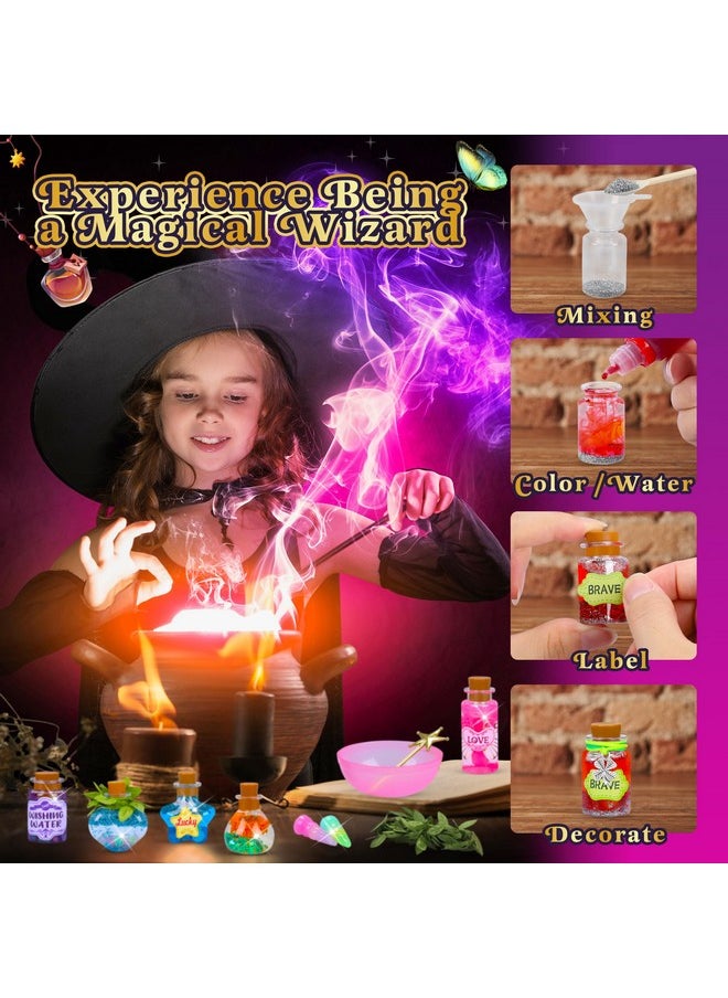 Cartell CARTELL Fairy Magic Potions Kit for Kids, Upgraded 26 DIY Mixed Magic Wizard Potion Bottles, Mystery Potions Craft Kit, Christmas Decorations Birthday Gifts for Age 6 7 8 9 10+ Year Old Girls Boys  - Image 5