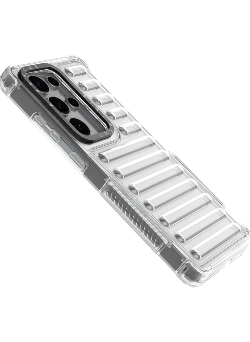 Silicone Case Compatible with Galaxy S25 Ultra, Anti-Shock Ultra-Thin Transparent Case, Soft TPU Bumper Air Bag Case, Elegant Anti-Scratch Case - Image 2
