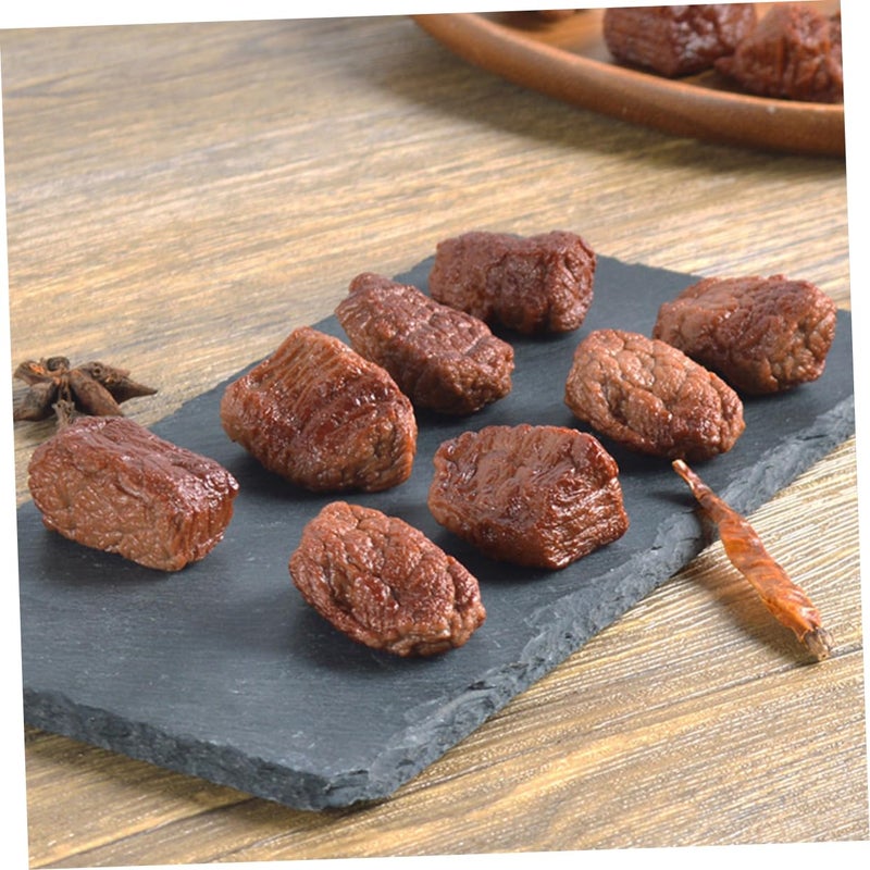 5 Pcs Lifelike Beef Block Props Realistic Kitchen Meat Decor for Home Display - Image 5