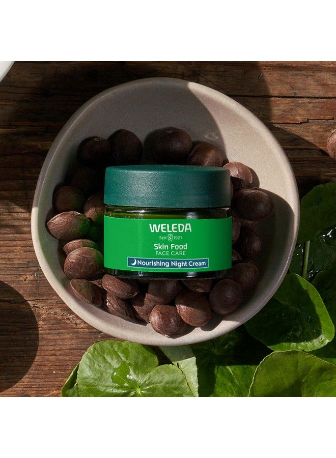 Weleda كريم ليلي مغذي للعناية بالبشرة 1.3 أونصة سائلة مرطب غني بالنباتات مع زيت ساشا إنشي وسيتا وسكوالان - Image 3