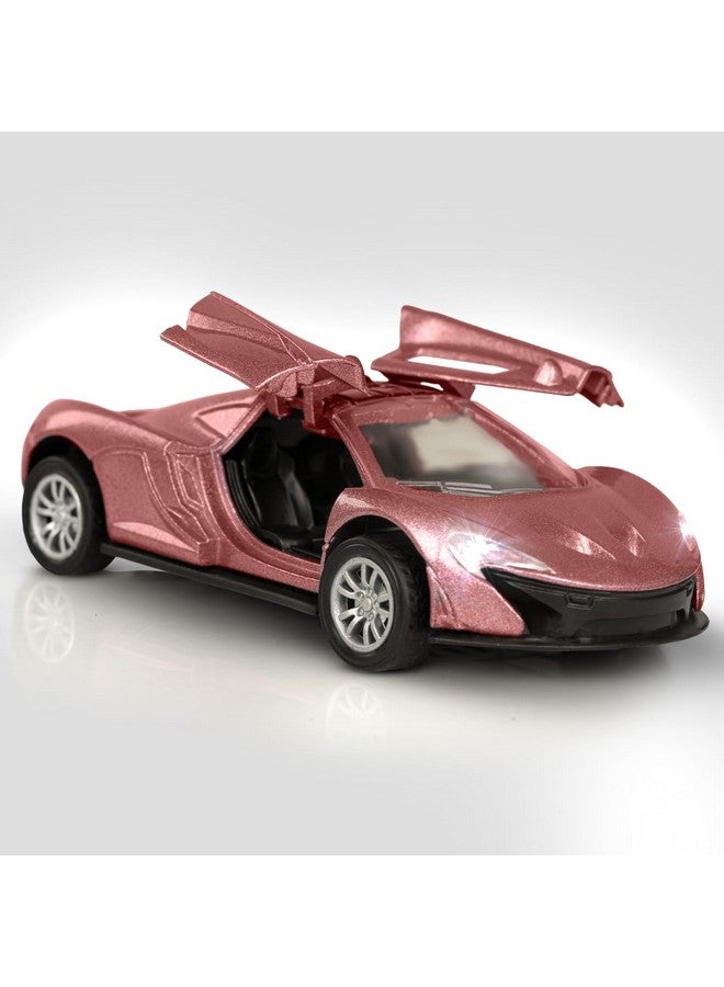 بيبي ألعاب سيارات سباق BAYBEE تعمل بالاحتكاك، مجموعة لعب سيارات دفع وسحب للأطفال الصغار | سيارات دفع | سيارات احتكاك للأطفال الأولاد والبنات من سن 2 إلى 5 سنوات (وردي) - Image 1