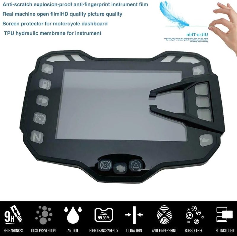 Yurefax Motorcycle Dashboard Screen Protector for Ducati Multistrada - Image 3