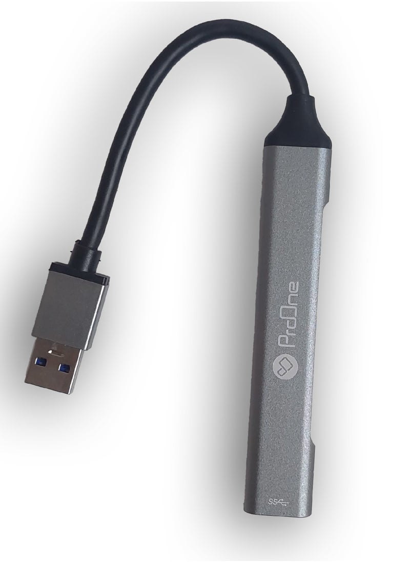 ProOne - PHU575 USB 3.0 to USB Hub, 4 Ports 1 USB 3.0 + 3 USB 2.0 High-speed data transfer - Image 1