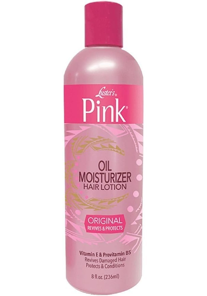 Luster's Pink Oil Moisturizer Hair Lotion - 8 Ounce, Revives and Protects Damaged Hair