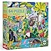 eeBoo Rainforest 64 Piece Puzzle 15 x 15 Jigsaw Vibrant Animal Nature Scene Informational Poster Big Sturdy Dustless Pieces Kids Ages 5 - Image 2