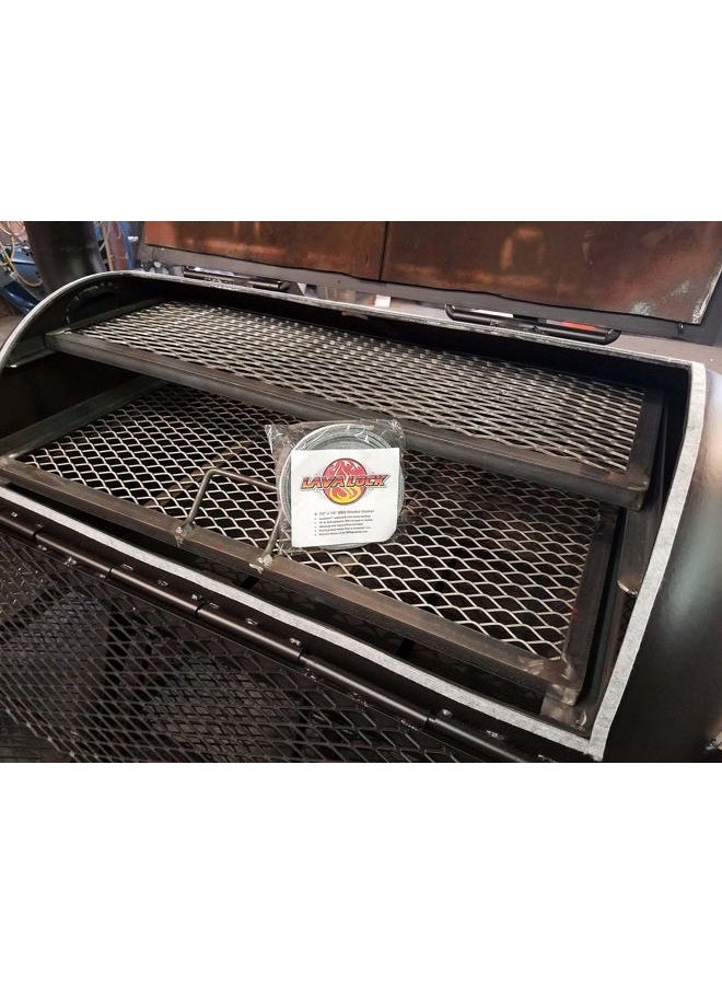 LavaLock 12 GREY High Performance BBQ gasket smoker seal SELF STICK - Image 4