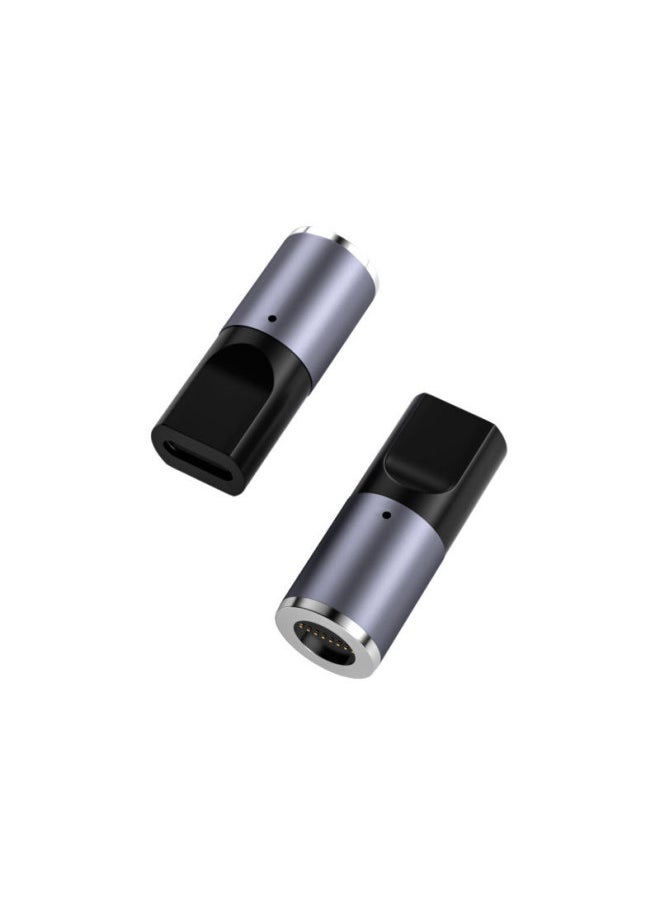 Type-c Revolution 8P1.8 M Magnetic Fast Charging Line 18.5-20v Notebook Fast Charging Line DC Magnetic Adapter-Color:5521 Female To 8Pin Magnetic Adapter