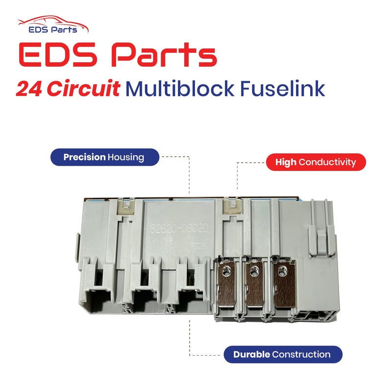 EAPP EDS 82620-08020 8262008020 Fusible Link Block Assembly for Toyota Sienna (2004–2010) | 12-Circuit Fuselink with 140Amp Main Alternator Fuse, ABS, Starting System & Essential Electrical Protection - Image 5