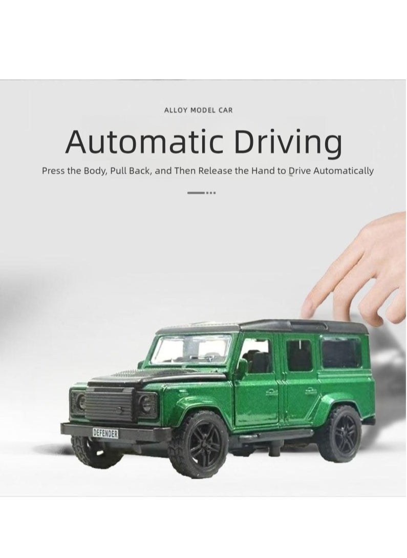 HalaKids 1:32 Scale Alloy Toy Car with Automatic Driving,Car door can be opened,Kids Toy Gift for Boys & Collectors  - Image 5